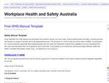 Tablet Screenshot of healthsafety.com.au